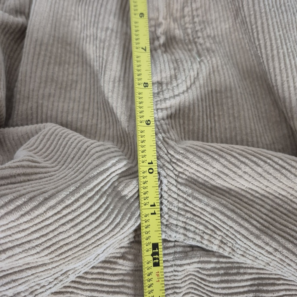 Empyre Pants Mens 34x29 (32T) Tan Corduroy Relax Straight‎ Wide Baggy Leg - Picture 7 of 12